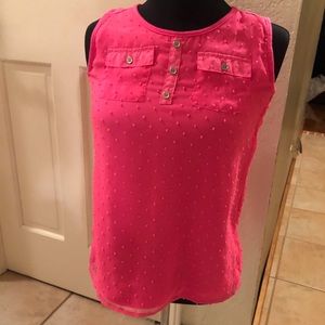Girls Pink Tank Top